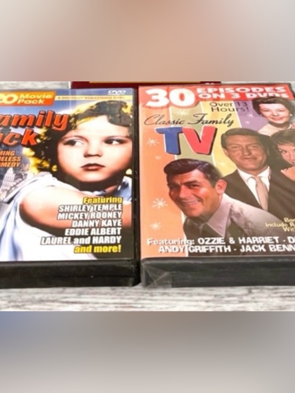 2 multi movie DVDs with classics